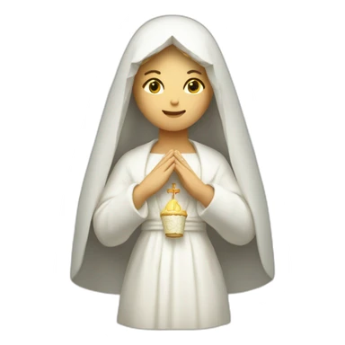 Vierge marie sticker