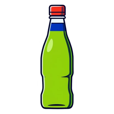 Pepsi max with lime flawor bottle sticker