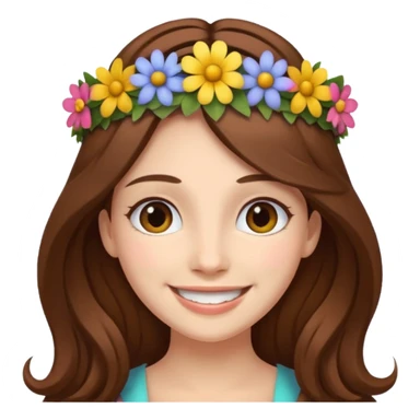 Emoji de mocinha para Instagram  sticker