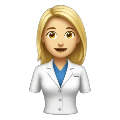 recepcionista sticker