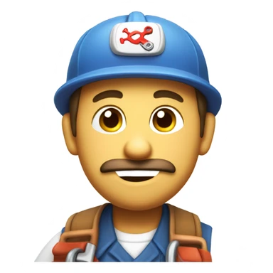 Suspicious plumber sticker