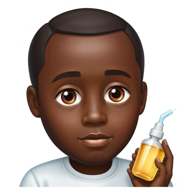 Diddy with baby oil sticker