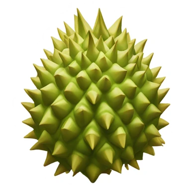 Durian fruit emoji  sticker