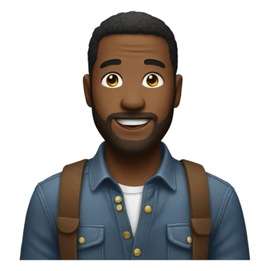 A man who parties sticker