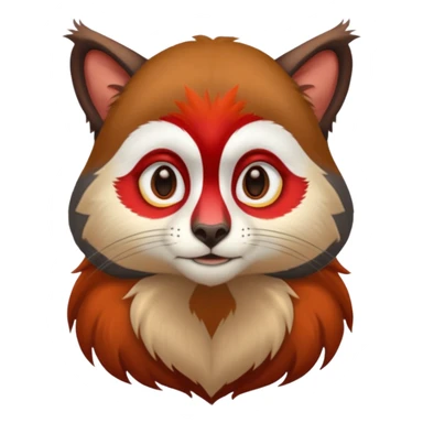 Red-shanked douc  sticker