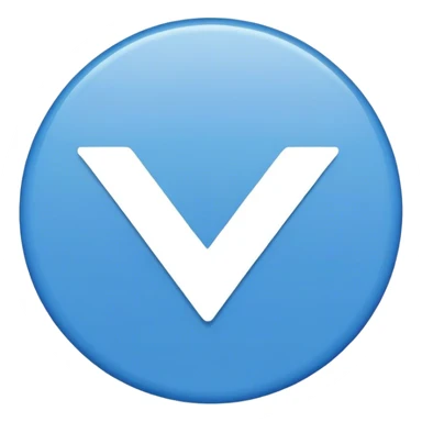 round blue tick tiktok  sticker