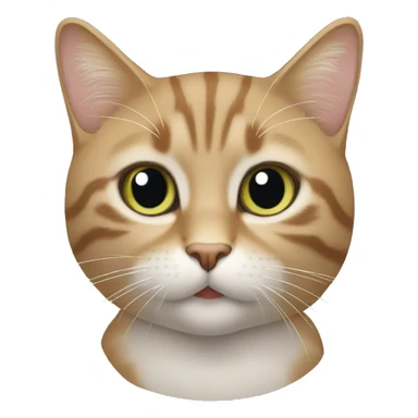 Un chat qui cour  sticker