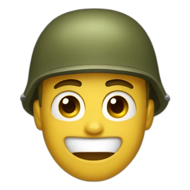 soldier crying with laughter sticker