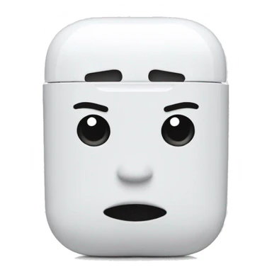 AirPods in the case sticker