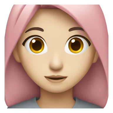 Korean heart sticker