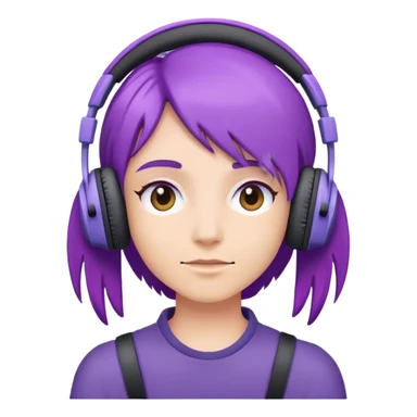 violet 🎧 sticker