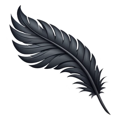 black wing only sticker