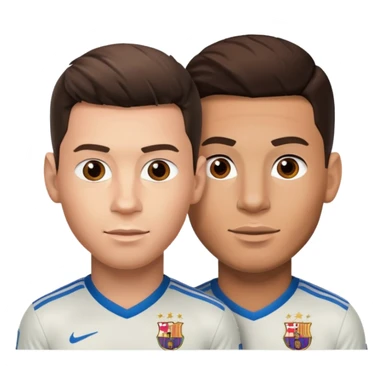 Ronaldo ve Messi yan yana olsun sticker