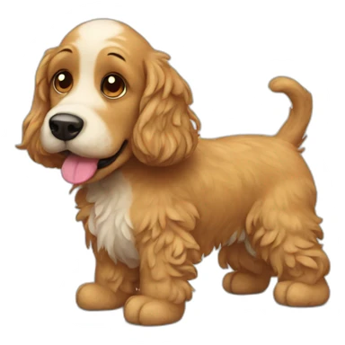 doodle dog sticker