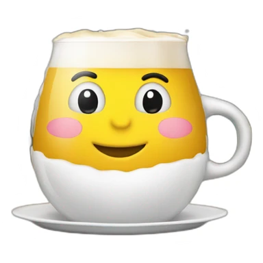 kerst-poep-melk-op-een-bord sticker