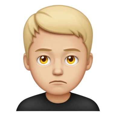 person with bad posture emoji sticker