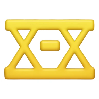 yellow equal sign sticker