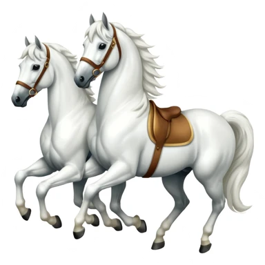 lipizzaner horses sticker
