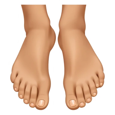 Toe flipping someone off sticker