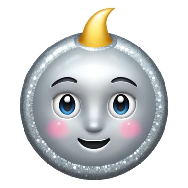 A sparkle that is silver ✨ sticker