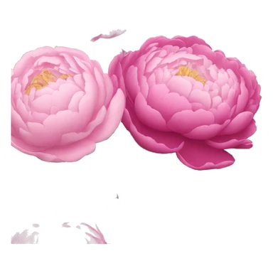 peony bouquet  sticker