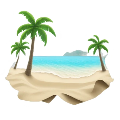 newspaper beach white sand sticker