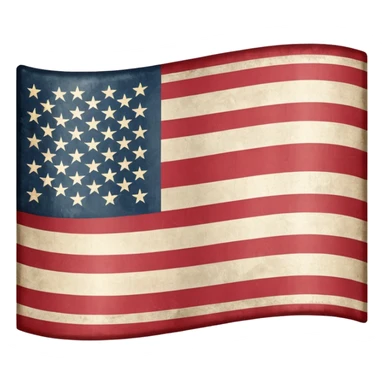 The United States flag with a swastika symbol replacing the stars sticker