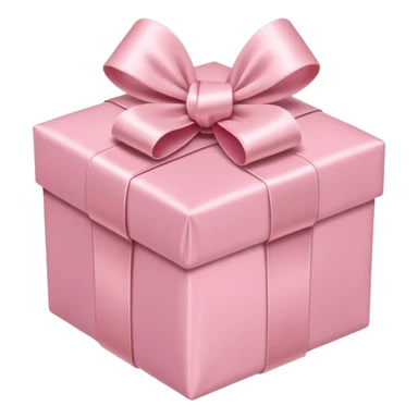 light pink cute gift, variation 3 sticker