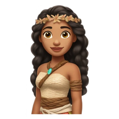 princess moana sticker