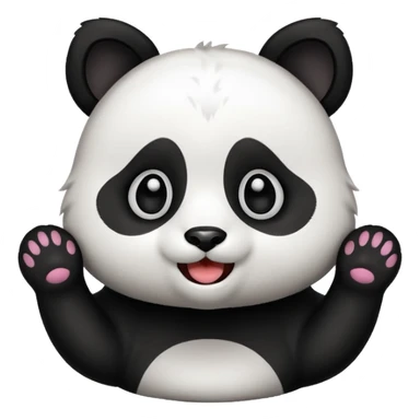 CAT MIXED WITH PANDA TWITCH EMOTES sticker