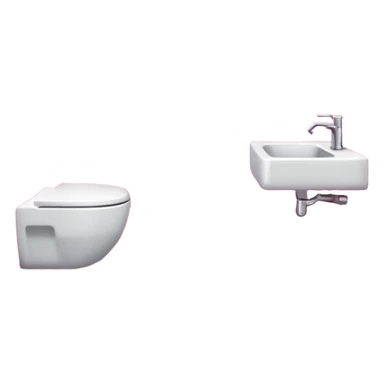 pink bathroom sticker