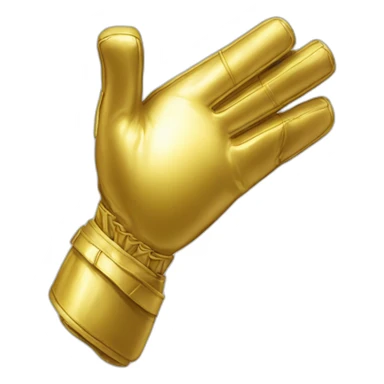 guante de oro de portero sticker
