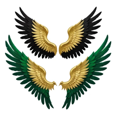 I would like to create unique wings I can use in my poem titles for the Archangels: Lucifer, Michael, Gabriel, Raphael, and Uriel sticker