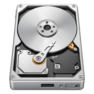 low storage on hard drive sticker