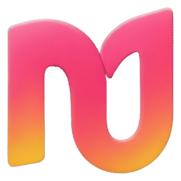 tik tok logo with a M sticker