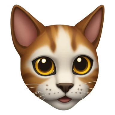 Gato de fogo sticker