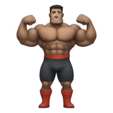 strongman sticker