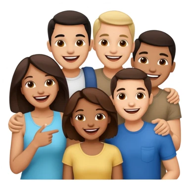 amigos puerto riqueños fuera del campus sticker