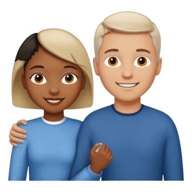 Black girl doggystyle with white man sticker