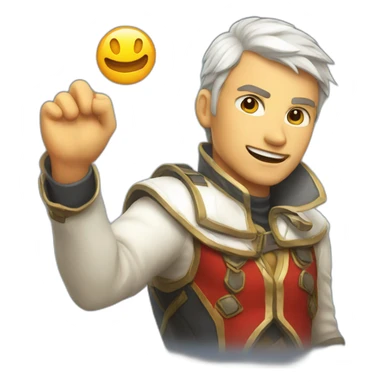 Mobile game card sticker