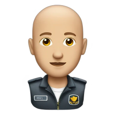 Drone pilot skinhead sticker