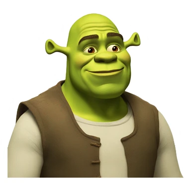 shrek and I'm here wasting my time meme sticker