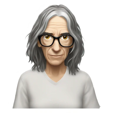 Patti smith doing laundry sticker