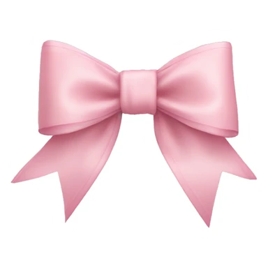 Light pink elegant bow  sticker