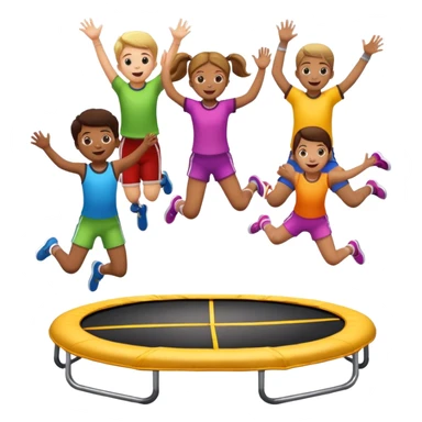 trampoline park sticker