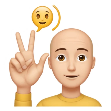 Fais-moi demain coller les unes à côté des autres. La première main gauche le pouce, l’index, majeur sont levé alors que l’annulaire et auriculaire sont repliés. Reproduit la même chose pour la main droite. sticker