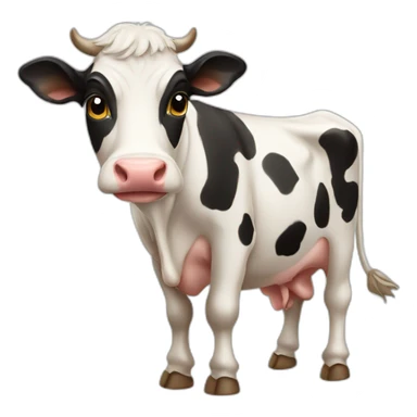 Veterniary cows sticker