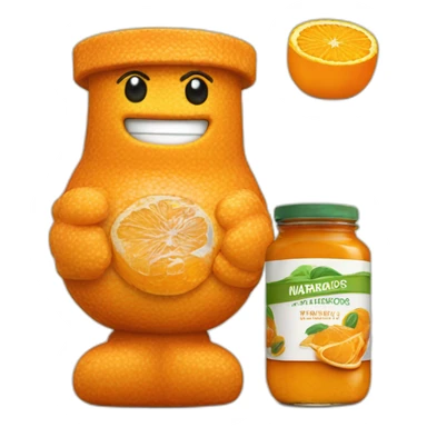 Robinson's marmalade mascot sticker