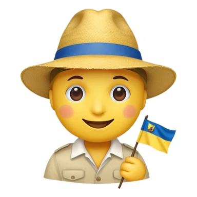 un emoji ecuatoriano sticker