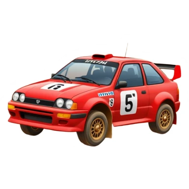 rally car sticker